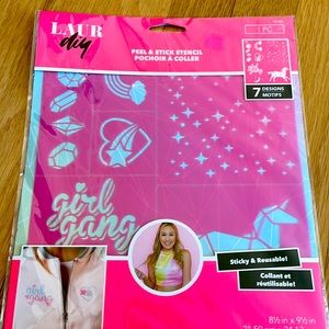 LAUR DIY Peel & Stick Stencil